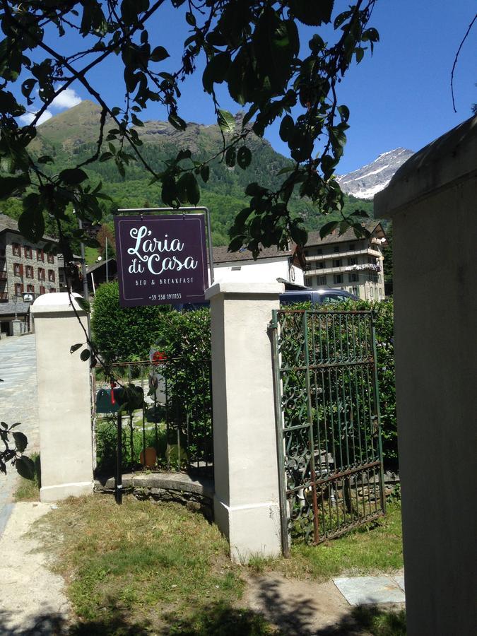 L'Aria Di Casa Bed and Breakfast Alagna Valsesia Eksteriør billede